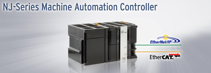 NJ-Series Machine Automation Controller Complete and robust machine automation