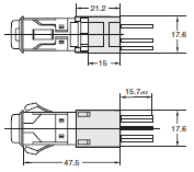 A3S 外形尺寸 21 A3SA-4101_Dim