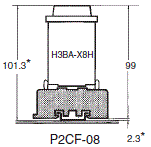 H3BA-X 外形尺寸 6 