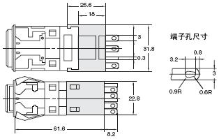 A3P 外形尺寸 34 A3PJ-4103