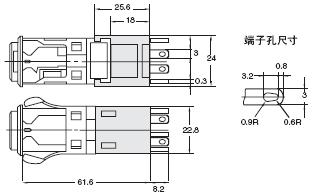 A3P 外形尺寸 41 A3PA-4103_Dim