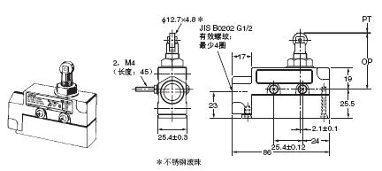 ZE / ZV / ZV2 / XE / XV / XV2 外形尺寸 5 ZE-Q22-2_Dim