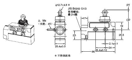 ZE / ZV / ZV2 / XE / XV / XV2 外形尺寸 17 ZE-N22-2_Dim