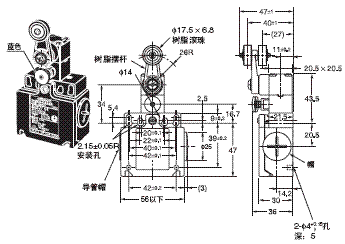 D4N-R γߴ 21 D4N-5[]20R_Dim