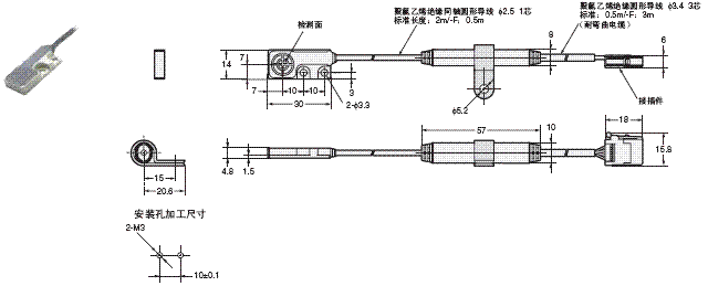 E2C-EDA 外形尺寸 7 