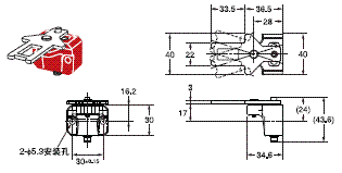 D4JL / D4JL-SK40 外形尺寸 8 