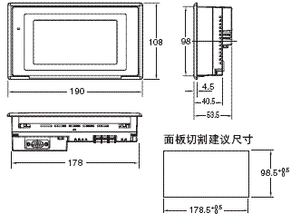 NT20 外形尺寸 1 