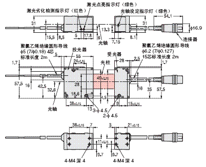 ZX-GT 外形尺寸 3 ZX-GT28S11_Dim