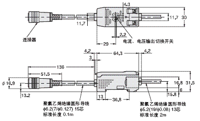 ZX-GT 外形尺寸 8 ZX-GTC11/-GTC41_Dim