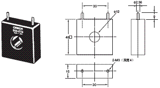 E5CN-H 外形尺寸 12 