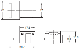 DCN4-□□4D 外形尺寸 4 DCN4-TR4_Dim