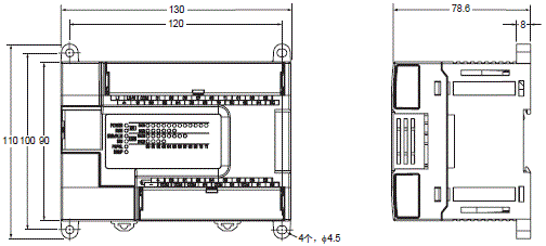 CP1E γߴ 8 