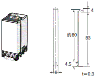 61F-AN / -APN2 外形尺寸 6 