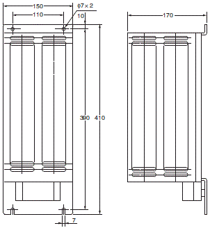 3G3MX2-ZV1 γߴ 25 