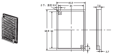 E3F3 外形尺寸 3 