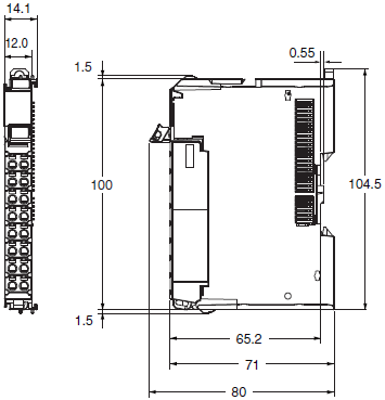 NX-SIH400安全输入单元/欧姆龙NX系列 安全控制单元