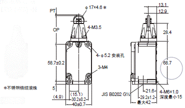 WL-N / WL 外形尺寸 33 