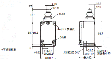 WL-N / WL 外形尺寸 35 