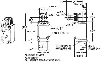 WL / WLM 外形尺寸 17 