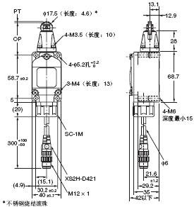 WL / WLM 外形尺寸 64 