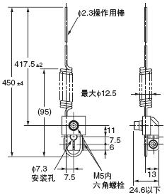 WL / WLM 外形尺寸 112 