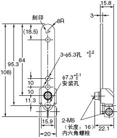 WL / WLM 外形尺寸 115 