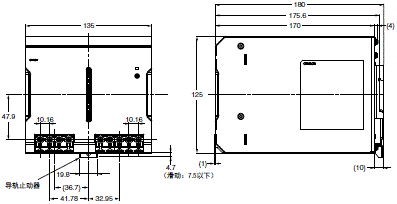 S8VK-T 外形尺寸 4 