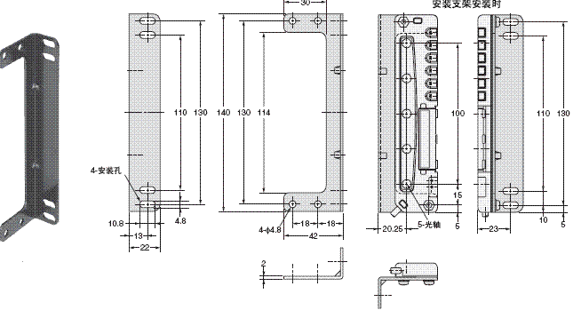 F3W-D 外形尺寸 12 F39-L10_Dim