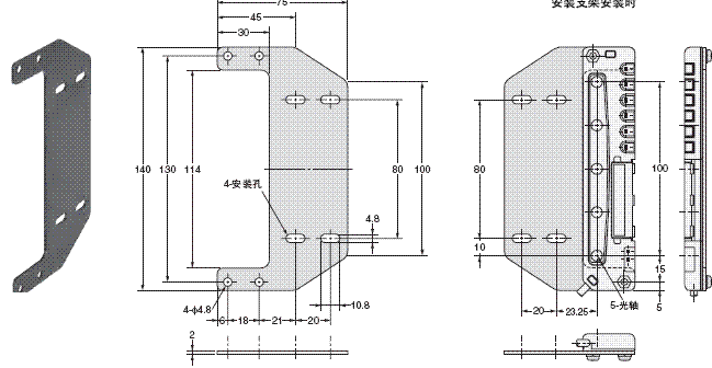 F3W-D 外形尺寸 15 F39-L11_Dim