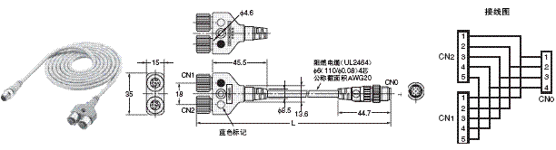 F3W-D 外形尺寸 21 XS2R-D526-S001-2_Dim