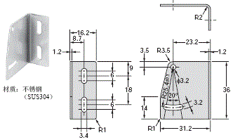 E39-L / -S / -R 外形尺寸 7 