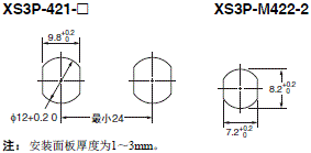 XS3 外形尺寸 62 