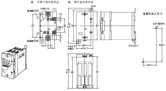 G3PA 外形尺寸 7 G3PA-240B-VD_Dim