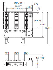 M7E (14mm用母版) 外形尺寸 2 M7E-01MB3-S2_Dim