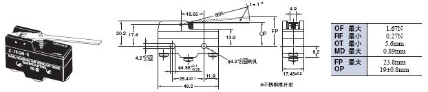 Z γߴ 45 Z-15GM-B_Dim