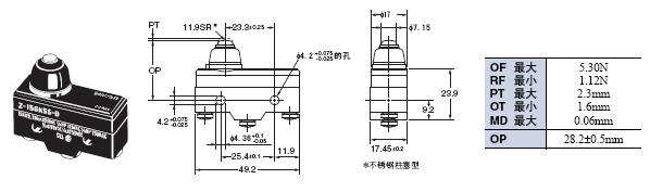 Z γߴ 63 Z-15GK55-B_Dim