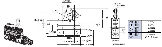 Z 外形尺寸 120 Z-15GW2277A55-B5V_Dim