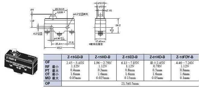 Z γߴ 14 Z-15GD-B_Dim