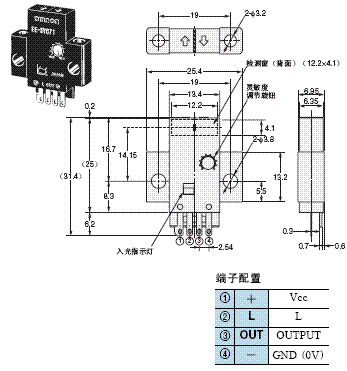 EE-SY671 / 672 γߴ 2 EE-SY671_Dim