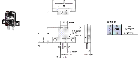 EE-SPX301 / 401, EE-SPY30 / 40 γߴ 5 EE-SPY301_Dim