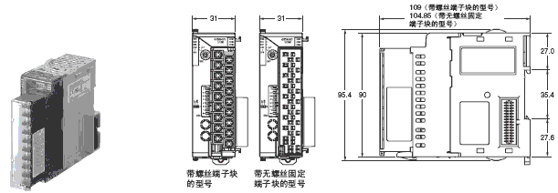 EJ1 外形尺寸 4 EJ1N-TC_Dim