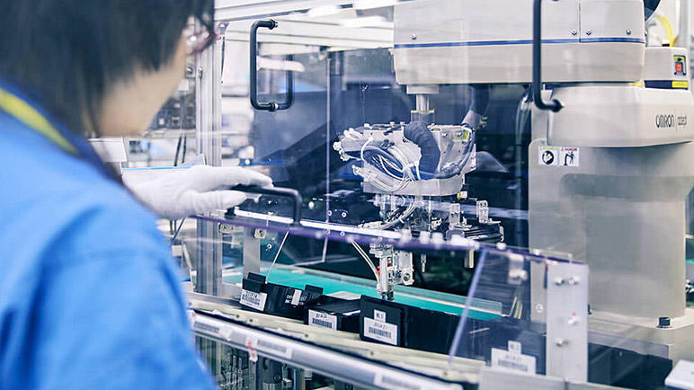 欧姆龙草津工厂 混流单元生产线自动化事例